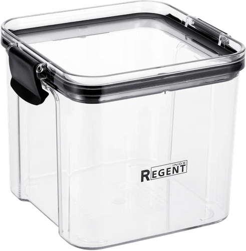 Контейнер для сыпучих продуктов REGENT INOX Linea Desco, пластик, 0.7л, Арт. 93-DE-CA-30-700, изображение