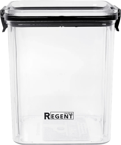 Контейнер для сыпучих продуктов REGENT INOX Linea Desco, пластик, 0.95л, Арт. 93-DE-CA-30-950, фото