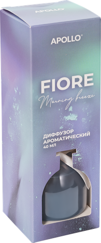 Диффузор ароматический APOLLO Fiore Morning breeze, Арт. FOR-12, 40мл, детальное фото