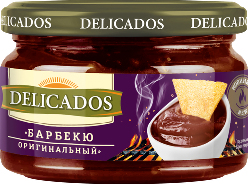 Соус томатный DELICADOS Барбекю оригинальный, 200г, крупный план