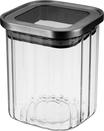 Банка для сыпучих продуктов REGENT INOX Linea Desco, 0.7л, Арт. 74-709, фото