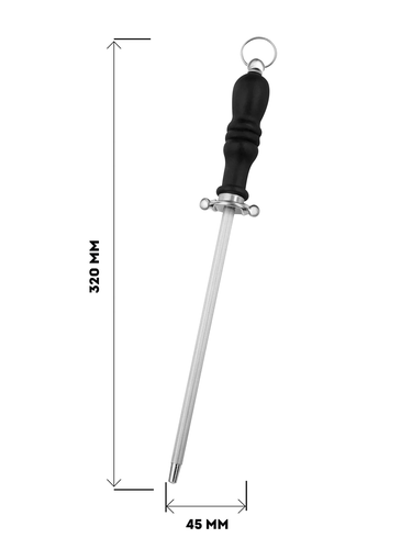 Точилка-мусат REGENT INOX Linea Forte, Арт. 93-BL-10, детальное фото