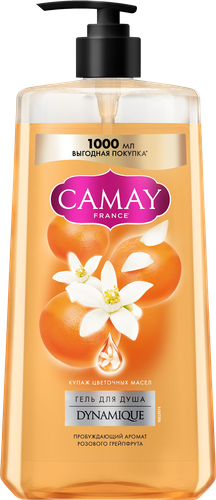 Гель для душа CAMAY Dynamique Пробуждающий аромат, 1000мл, фото
