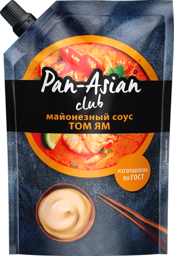 Соус майонезный PAN-ASIAN Том ям 45%, 350г, детальное фото