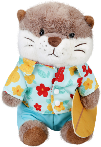 Игрушка BIGGA Животные, Выдра 30см, Арт. 256-176A-30CM, крупный план