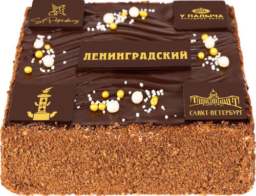 Торт У ПАЛЫЧА Ленинградский оригинальный, 650г, крупный план