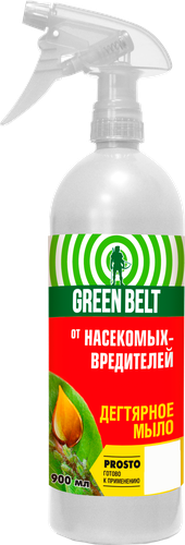 Средство от насекомых-вредителей GREEN BELT Дегтярное мыло, Арт. PROSTO 01-742, 900мл, вид