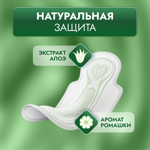 Прокладки гигиенические LIBRETTA Забота природы Ночная защита, 14шт, вид
