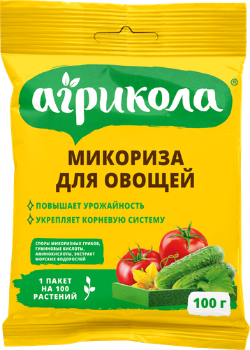 Удобрение для овощей АГРИКОЛА Микориза, Арт. 04-943, 100г, фотография