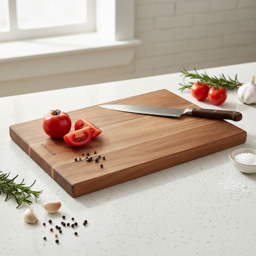 Доска разделочная HOMECLUB Кухни России, акация, 32х22см, Арт. LRC-3, вид