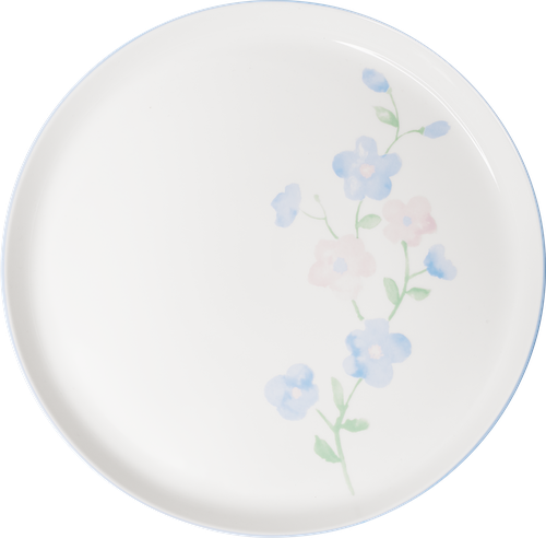 Тарелка обеденная HOMECLUB Spring Flowers 26,5х2,5см, Арт. 20000011498, крупный план