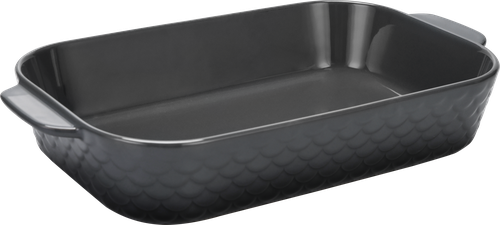 Форма для запекания PLATINUM CHOICE Dark, керамика, 35х20х6,5см, Арт. PP-2, крупный план