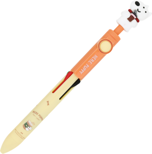 Ручка шариковая КРОК&ДИЛЛИ 4 цвета, в ассортименте, Арт. L522657, вид