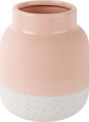 Ваза HOMECLUB Warm pink, керамика, 15см, Арт. YC24037, фотография