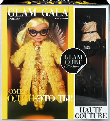 Игрушка GLAM CORE Модная кукла, Арт. GC2505-Л, картинка