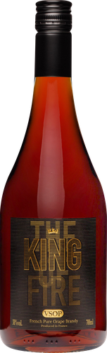 Бренди THE KING OF FIRE Французский VSOP 38%, п/у, 0.7л, изображение