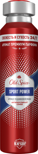 Дезодорант-антиперспирант спрей мужской OLD SPICE Sport power, 150мл, фотография