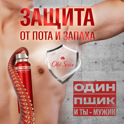 Дезодорант-антиперспирант спрей мужской OLD SPICE Night power, 150мл, картинка