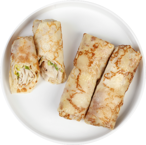 Блины с начинкой Цезарь РЕСТО ШИК, 200г, фото