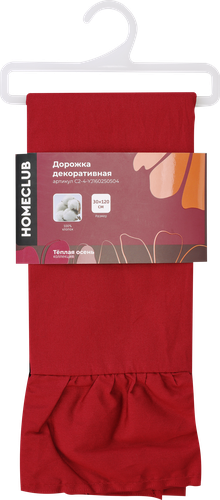 Дорожка декоративная HOMECLUB Velvet 30х120см, Арт. C2-4-YJ160250504, изображение