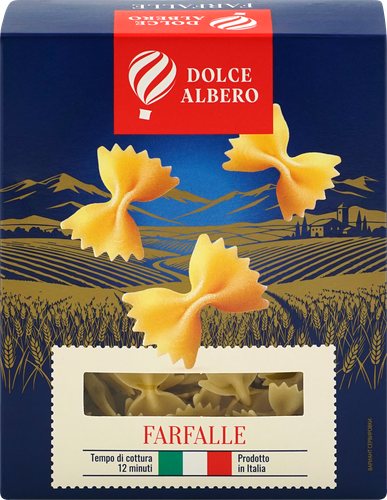 Паста DOLCE ALBERO Фарфалле, 450г, картинка