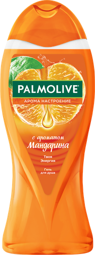Гель для душа PALMOLIVE Арома Настроение Мандарин, 500мл, крупный план