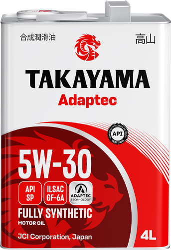 Масло моторное TAKAYAMA Adaptec 5W-30 GF-6A SP, Арт. 6056131, 4л, детальное фото