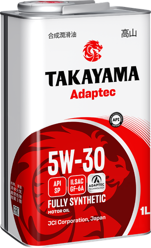 Масло моторное TAKAYAMA Adaptec 5W-30 GF-6A SP, Арт. 6056130, 1л, фотография