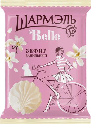 Зефир ШАРМЭЛЬ Belle ванильный, 150г, картинка