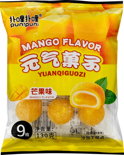 Моти YUANQIAUOZI со вкусом манго, 130г, фото