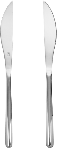 Набор столовых ножей PLATINUM CHOICE 2 шт, крупный план