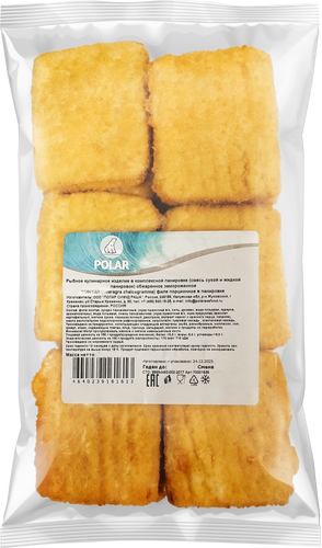 Минтай замороженный POLAR филе в панировке, 980г, картинка