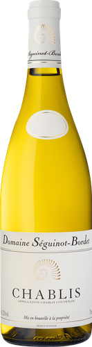 Вино SEGUINOT-BORDET Шабли Шардоне белое сухое, 0.75л, картинка