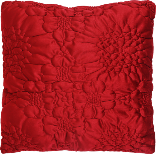 Подушка декоративная объемная HOMECLUB Velvet 45х45см, цвет бордо, Арт. CS1224-2, фотография