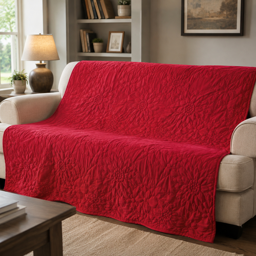 Покрывало двустороннее HOMECLUB Velvet 200х220см, цвет бордо, ультрастеп, Арт. CS1224-3, вид