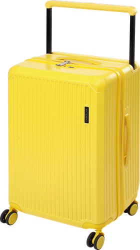 Чемодан ECIPPO 19" с широкой ручкой, желтый, Арт. MS-5103, крупный план