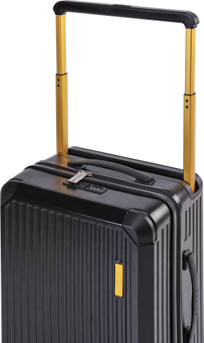 Чемодан ECIPPO 23,5" с широкой ручкой, черный, Арт. MS-5103, изображение