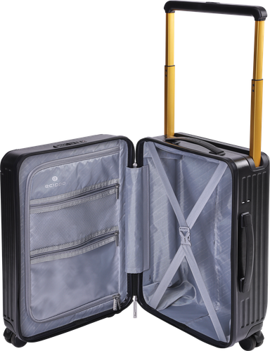 Чемодан ECIPPO 19" с широкой ручкой, черный, Арт. MS-5103, вид