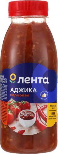 Аджика ЛЕНТА Перцовая, 300г, картинка