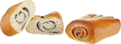 Сдоба Новая с маковой начинкой, 130г, крупный план