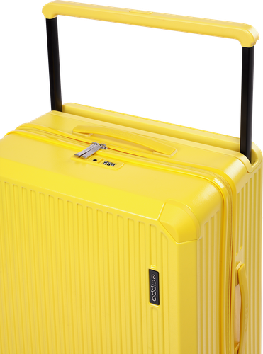 Чемодан ECIPPO 23,5" с широкой ручкой, желтый, Арт. MS-5103, фото