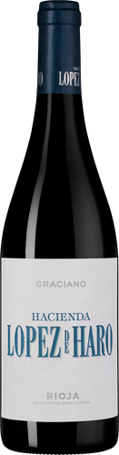 Вино LOPEZ DE HARO Асьенда Лопес де Аро Грасиано выдержанное красное сухое, 0.75л
