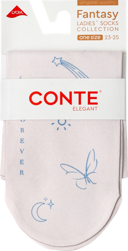 Носки женские CONTE Fantasy/Фантазия, с рисунком 942, Арт. 22С-55СП, крупный план