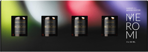 Аромадиффузор MYMEROMI №1 Пион+Лайм Имбирь+Лаванда+Хлопок, 400мл, изображение