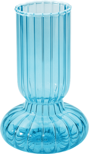Ваза APOLLO Bubble 16см, цвет голубой, Арт. BBB-02, картинка