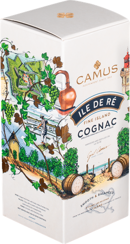 Коньяк CAMUS Иль де Ре Файн Айланд ординарный 3 года 40%, п/у, 0.7л, вид