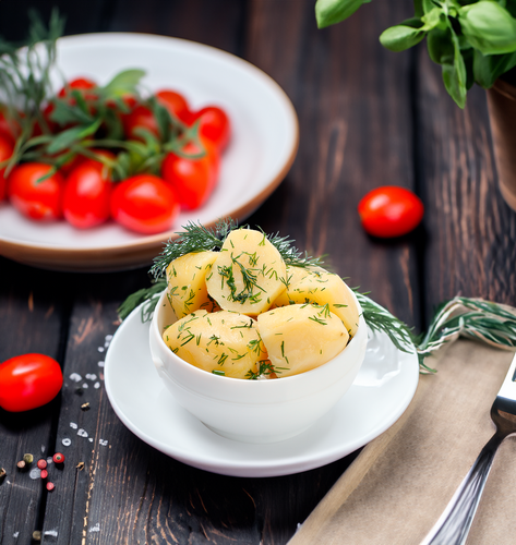 Картофель отварной с укропом ЛЕНТА FRESH, весовой, изображение