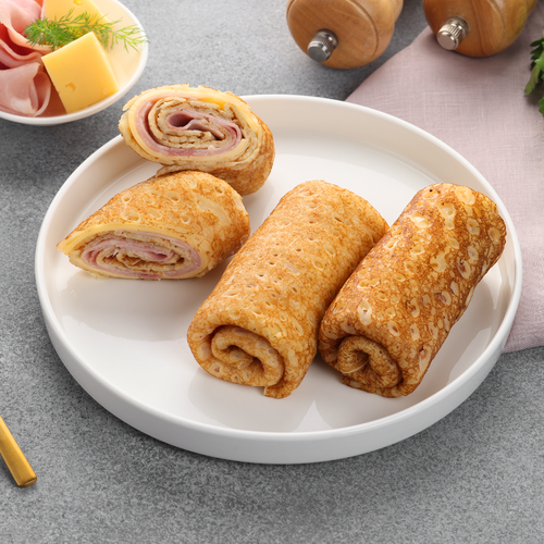 Блинчики с ветчиной и сыром ЛЕНТА FRESH, весовые, фото