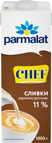 Сливки PARMALAT 11%, без змж, 1000мл, картинка