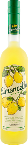 Ликер LIMONCELLO 20–30%, эмульсионный, 0.5л, детальное фото
